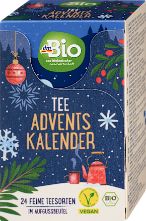 Adventskalender 2025 Tee dmBio