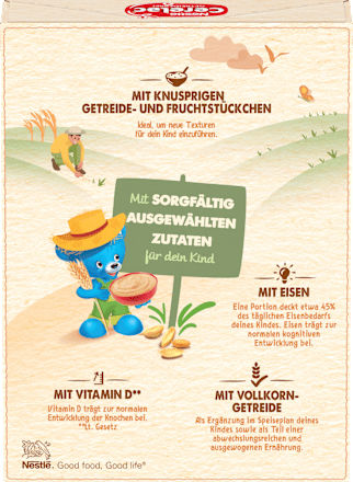 Getreidebrei Multifrucht & Crisps ab dem 12. Monat Nestlé Cerelac