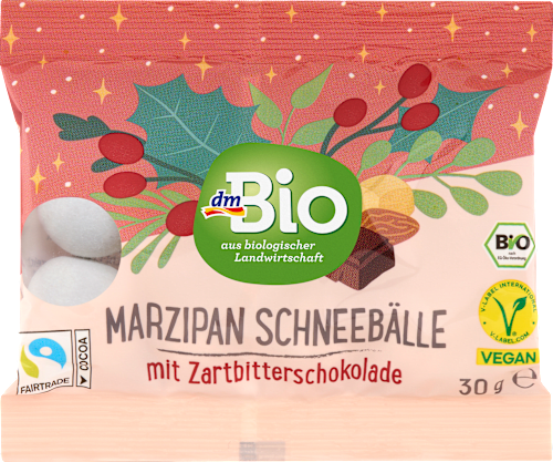 Schneebälle Marzipan dmBio