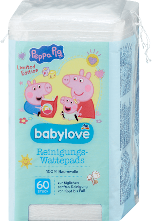 Памучни тампони за почистване на бебе, 9 х 11 cm babylove