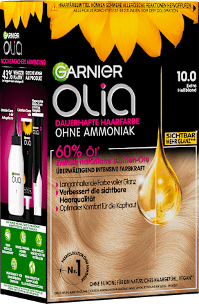 Haarfarbe 10.0 Extra Hellblond GARNIER olia