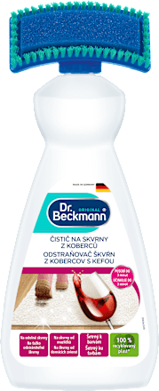 Odstraňovač škvŕn z kobercov s kefou Dr. Beckmann