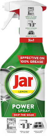 Čistilo za posodo in kuhinjo 3 v 1 Power Spray Limona Jar