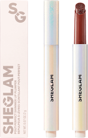 Rossetto lip plumper Pout-Perfect Shimmer - Sepia Kiss SHEGLAM