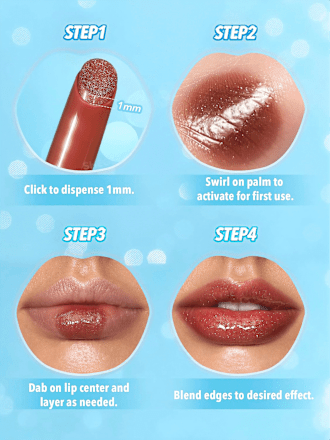 Rossetto lip plumper Pout-Perfect Shimmer - Sepia Kiss SHEGLAM