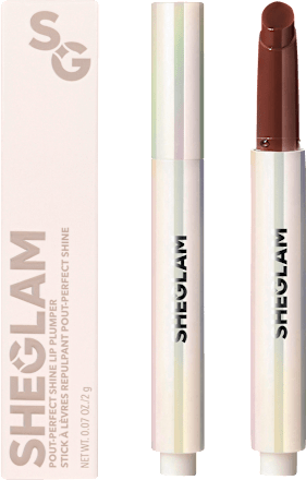 Rossetto lip plumper Pout-Perfect Shine - Hot Cocoa SHEGLAM