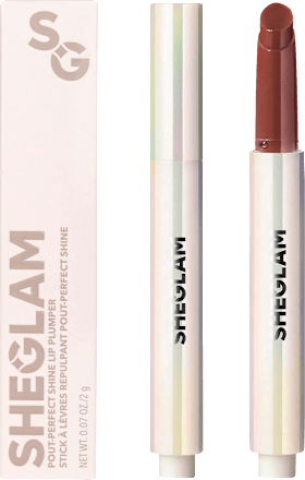 Rossetto lip plumper Pout-Perfect Shine - Sepia Kiss SHEGLAM