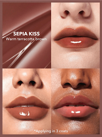 Lippenstift Lip Plumper Shine Sepia Kiss SHEGLAM