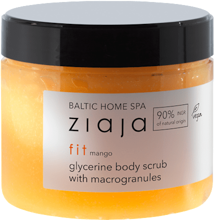 Глицеринова скраб за тяло Манго с макрогранули ziaja
