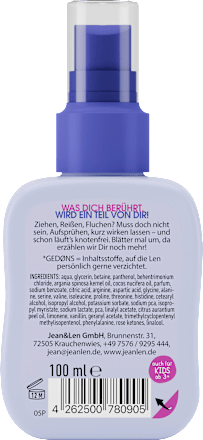 Leichtkämmspray Detangle & Care Jean&Len