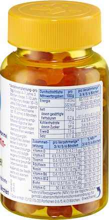 Multivitamin-Bärchen für Kinder Mivolis