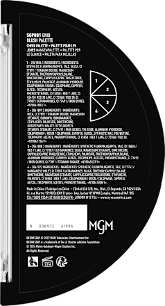 Blushpalette Wednesday Stained Glass NYX PROFESSIONAL MAKEUP