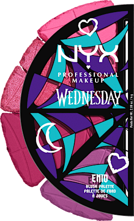 Blushpalette Wednesday Stained Glass NYX PROFESSIONAL MAKEUP