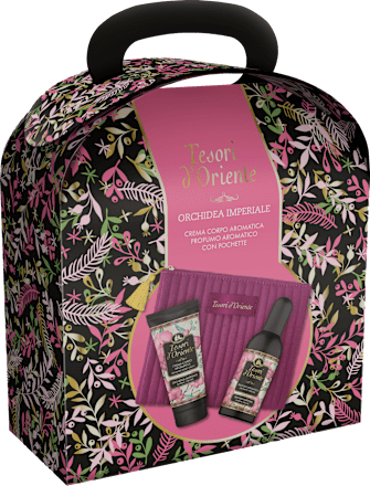 Set regalo con pochette Tesori d'Oriente