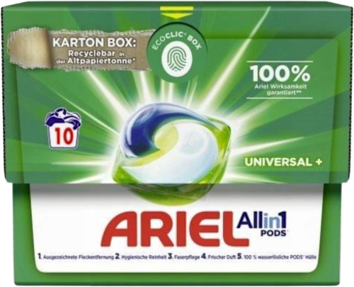 Detergent de rufe capsule AIO 10  spălări ARIEL