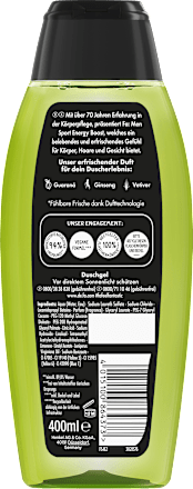 Duschgel 3in1 Sport Energy Boost Fa Men