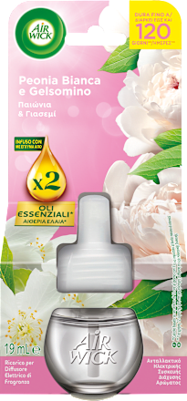 Ricarica per diffusore elettrico alla peonia bianca e gelsomino AIR WICK
