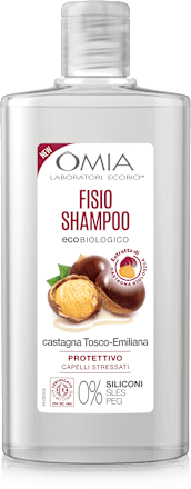 Shampoo protettivo castagna Tosco-Emiliana OMIA