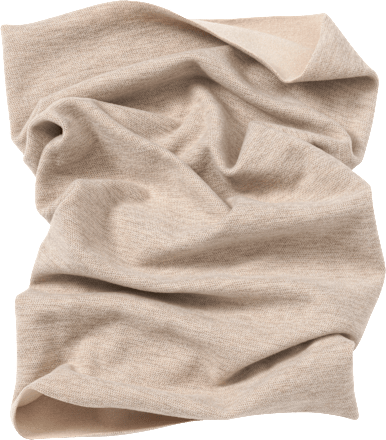 Loop Schal mit Viskose, beige PUSBLU