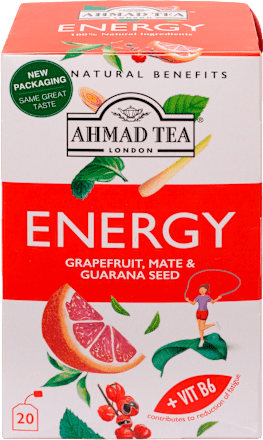 Energy čaj – grejp, mate i guarana, 20 vrećica AHMAD TEA