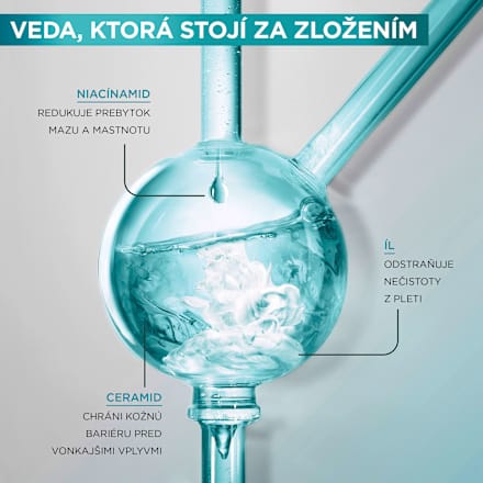 Jemný čistiaci pleťový gél Salicylic GARNIER PureActive