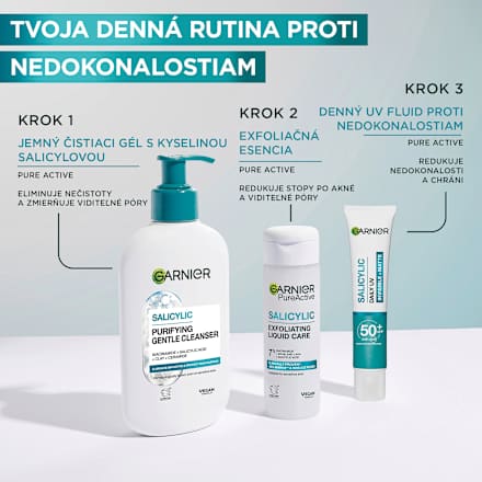 Jemný čistiaci pleťový gél Salicylic GARNIER PureActive