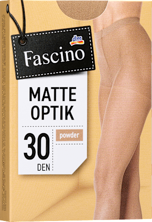 Strumpfhose Matte Optik powder 30 DEN, Gr. 38/40 Fascino