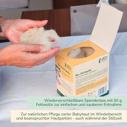 Fettwolle Bio Grünspecht