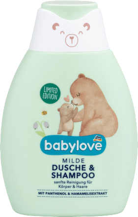 Detský sprchovací gél a šampón babylove