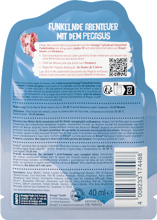 Schaumbad Funkelmähne Kneipp Naturkind