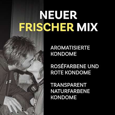 Kondome Sinnliche Vielfalt, Breite 56 mm BILLY BOY