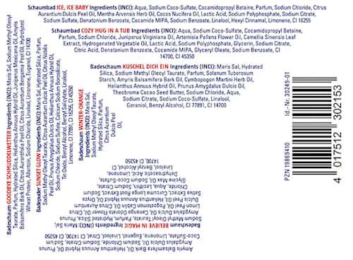 Geschenkset Weihnachten Badehaus Dresdner Essenz