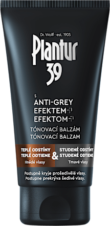 Tónovací balzam s Anti-Grey efektom  Plantur 39