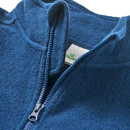 Jacke aus Fleece, blau, Gr. 92 ALANA