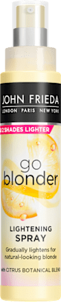 Spray rozjaśniający do włosów blond Go Blonder John Frieda