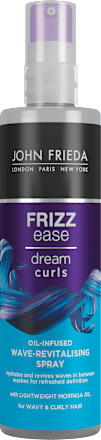 Spray rewitalizujący do włosów kręconych Frizz Ease Dream Curls John Frieda