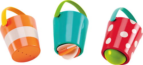 Eimer-Set bunt 3tlg EUREKA