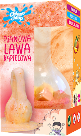 Pianowa lawa kąpielowa mango Chlapu Chlap