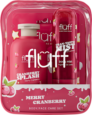 Set cura viso e corpo Merry Cranberry  fluff