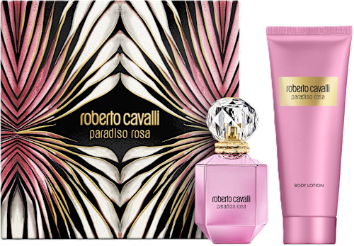 Set donna EDP + body lotion Paradiso rosa roberto cavalli