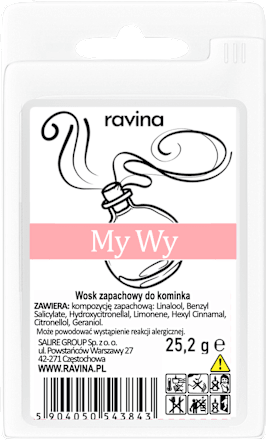Sojowy wosk zapachowy do kominka My Wy  ravina