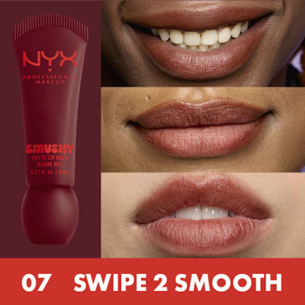 Балсам за устни Smushy Matte, № 7 Swipe 2 Smooth NYX PROFESSIONAL MAKEUP