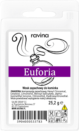 Sojowy wosk zapachowy do kominka Euforia  ravina