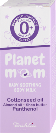Mleko za telo za bebe, od 0+ meseci Planet mom