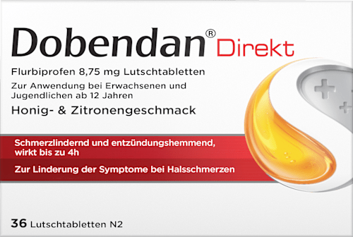Dobendan Direkt Flurbiprofen 8,75 mg Lutschtabletten Dobendan Direkt