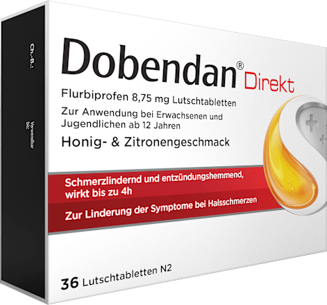 Dobendan Direkt Flurbiprofen 8,75 mg Lutschtabletten Dobendan