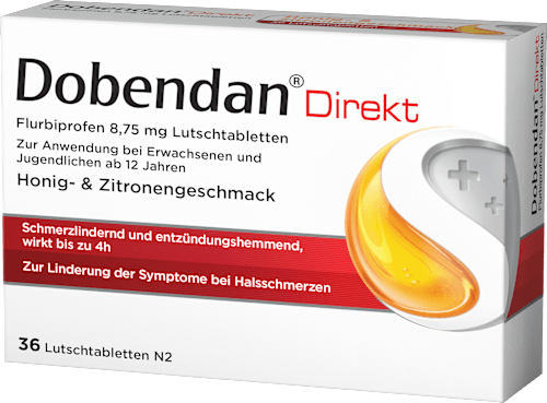 Dobendan Direkt Flurbiprofen 8,75 mg Lutschtabletten Dobendan