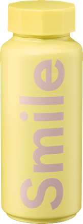Thermoflasche "Smile", gelb/lavendel (500 ml) DESIGN LETTERS