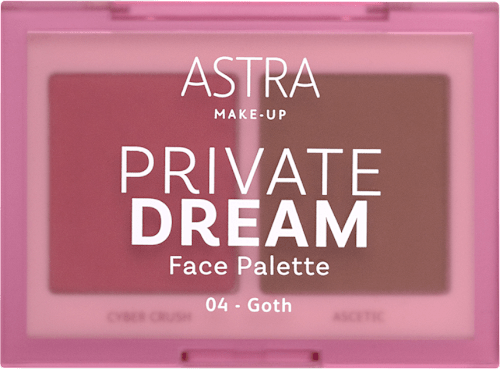 Palette viso blush e bronzer Private Dream, n. 04 ASTRA MAKE-UP