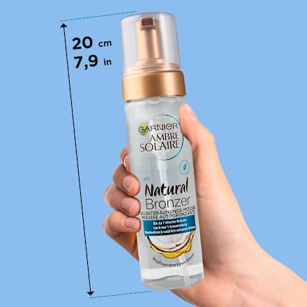 Selbstbräuner Mousse Natural Bronzer Garnier Ambre Solaire